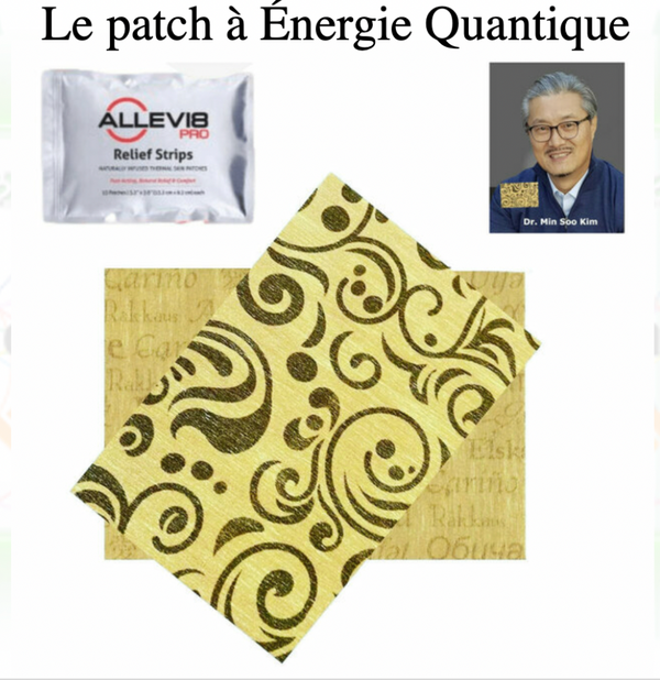 The ALLEVI8 PRO Quantum Patch: The energizing, nutritional, 100% natural product (2-month program = 30 patches)