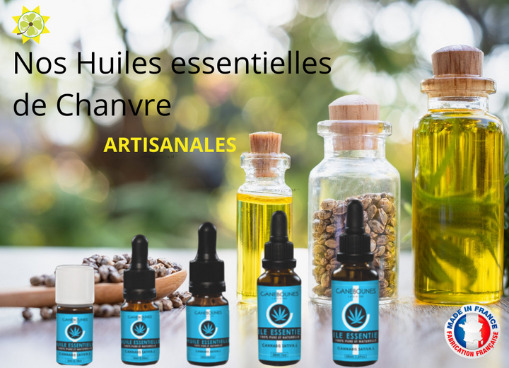 Huile essentielle de chanvre : composition et propriétés Devenues très tendance ces dernières années, les huiles essentielles sont une alternative naturelle et puissante pour prendre soin de notre corps et de notre esprit au quotidien. Une huile essentielle est une substance concentrée dans un extrait aromatique d'une plante. Malgré son nom, il ne contient pas d'huile. 